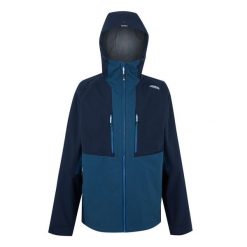 Kurtka turystyczna 3 w 1 Regatta Sacramento. Niebieskie kurtki męskie Regatta, bez wzorów, z puchu, trekkingowe. Za 672.00 zł.