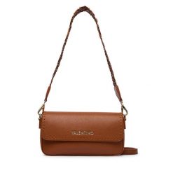 Torebka Valentino. Brązowe listonoszki damskie Valentino, bez wzorów, bez dodatków. Za 649.99 zł.