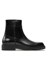 KARL LAGERFELD Kozaki KL11440 Czarny. Czarne kozaki męskie KARL LAGERFELD, ze skóry. Za 1,449.00 zł.