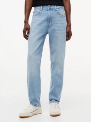 Tommy Jeans dżinsy o zwężanych nogawkach Mężczyźni Bawełna niebieski, 30-34. Niebieskie jeansy męskie Tommy Jeans. Za 409.95 zł.