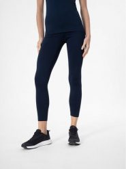 4F Legginsy 4FSS23TFTIF077 Granatowy Slim Fit. Niebieskie legginsy damskie 4f, xl, bez wzorów, z syntetyku. Za 99.99 zł.