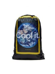 National Geographic Worek N008906.06 Czarny. Czarne plecaki damskie National Geographic, bez wzorów, z materiału. Za 99.99 zł.