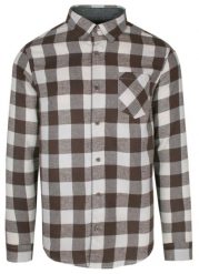 Koszula Casualowa w Kratę, Brązowo-Beżowa, 100% Bawełna, Prosty Krój, Grubsza -Brave Soul. Brązowe koszule męskie Brave Soul, na zimę, l, bez wzorów, z bawełny, casualowe, bez kołnierzyka, bez ramiączek. Za 99.00 zł.