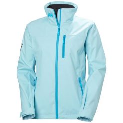 Damska kurtka wodoodporna Helly Hansen Crew 2.0. Zielone kurtki damskie Helly Hansen, na lato, m, bez wzorów, z materiału, bez kaptura. Za 669.00 zł.