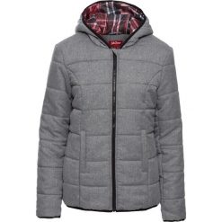 Kurtka pikowana na podszewce w kratę bonprix szary melanż. Kurtki damskie marki SOLOGNAC. Za 119.99 zł.