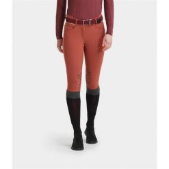 Damskie spodnie do jazdy konnej Horse Pilot X-Design. Brązowe spodnie materiałowe damskie HORSE PILOT, bez wzorów. Za 869.00 zł.