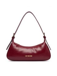 LOVE MOSCHINO Torebka Smart JC4390PP1PKO0552 Bordowy. Czerwone torebki do ręki damskie Love Moschino, bez wzorów, ze skóry, bez dodatków. Za 659.99 zł.