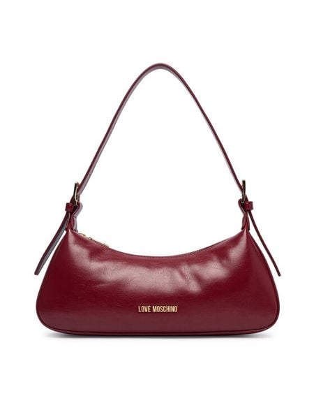 LOVE MOSCHINO Torebka Smart JC4390PP1PKO0552 Bordowy. Czerwone torebki do ręki damskie Love Moschino, bez wzorów, bez dodatków. Za 659.99 zł.