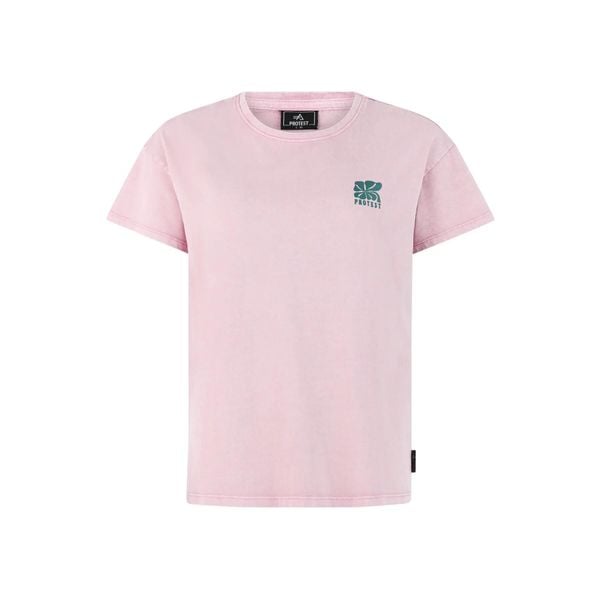 Koszulka damska Protest Las. Czarne t-shirty damskie Protest, l, bez wzorów, z materiału, eleganckie, bez kołnierzyka. Za 213.00 zł.