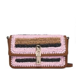 Torebka Furla. Brązowe listonoszki damskie Furla, bez wzorów, bez dodatków. Za 1,479.00 zł.