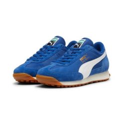 Buty sportowe Puma dla dorosłych Easy Rider Vintage. Niebieskie obuwie sportowe damskie Puma, bez wzorów, z materiału, do biegania. Za 385.40 zł.