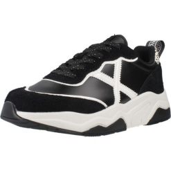 Buty MUNICH WAVE 176 Czarny. Czarne obuwie sportowe damskie munich, bez wzorów, ze skóry, na fitness i siłownię. Za 336.99 zł.