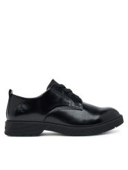 Calvin Klein Oxfordy Low Cut Lace-Up Shoe V3X4-83182-1453 D Czarny. Czarne półbuty dziewczęce Calvin Klein, bez wzorów, ze skóry, bez zapięcia. Za 349.99 zł.