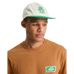 Czapka Snapback dla Mężczyzn QS FRASSNASSA Biały. Białe czapki i kapelusze męskie Quiksilver, bez wzorów, z bawełny. Za 139.99 zł.