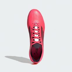 Buty F50 Pro FG. Czarne obuwie sportowe damskie Adidas, bez wzorów, z materiału, do piłki nożnej. Za 489.00 zł.
