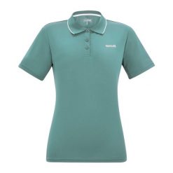 Koszulka Polo Damska Botanna. Zielone koszulki sportowe damskie Regatta, bez wzorów, bez kołnierzyka, bez ramiączek, trekkingowe. Za 94.99 zł.