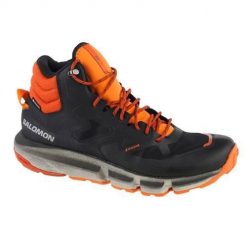 Buty trekkingowe męskie Salomon Predict Hike Mid Gtx. Niebieskie trekkingi męskie Salomon, za kostkę, trekkingowe. Za 738.00 zł.
