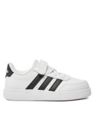 Adidas Sneakersy Breaknet 2.0 El C IE3792 Biały. Białe buty sportowe dziewczęce Adidas, bez wzorów, ze skóry, bez zapięcia. Za 139.99 zł.