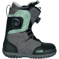 Sporty zimowe Buty Rome Women's Bodega BOA Buty Snowboardowe - Czarny - 38.5. Czarne obuwie sportowe damskie Rome, bez wzorów, snowboardowy. Za 1,455.25 zł.