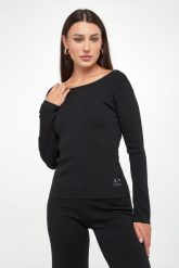 Sweter damski ARMANI EXCHANGE. Swetry damskie Armani Exchange, s, bez wzorów, bez kołnierzyka, bez ramiączek, bez kaptura. Za 609.00 zł.