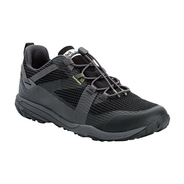 Buty turystyczne męskie Jack Wolfskin Spirit Low. Czarne trekkingi męskie Jack Wolfskin, trekkingowe. Za 379.99 zł.