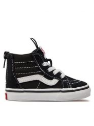 Vans Tenisówki Sk8-Hi Zip VN000XG5Y281 Czarny. Czarne trampki i tenisówki dziewczęce Vans, bez wzorów, ze skóry, bez zapięcia. Za 149.99 zł.