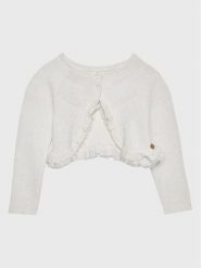 Guess Bolerko A3RR00 Z34G0 Beżowy Regular Fit. Brązowe swetry dla dziewczynek Guess, z aplikacjami, z lyocellu, bez kołnierzyka, bez ramiączek, bez kaptura. Za 119.99 zł.