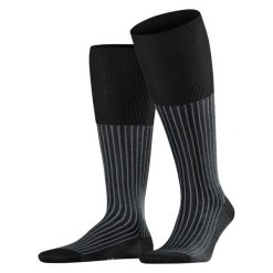 Skarpetki do kostki w paski Falke Oxford. Brązowe skarpety męskie Falke, bez wzorów, z bawełny. Za 149.00 zł.