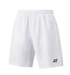 Spodenki tenisowe męskie Yonex Club Team. Białe szorty męskie YONEX, m, bez wzorów, z materiału, klasyczne. Za 149.00 zł.