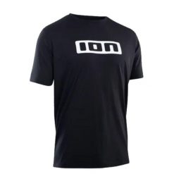 Koszulka rowerowa męska ION Logo SS DR. Czarne buty sportowe męskie ION, m, bez wzorów, bez kołnierzyka, bez ramiączek, rowerowe. Za 172.99 zł.