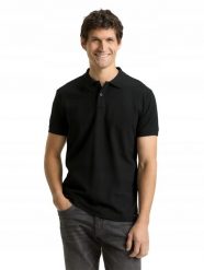 T-SHIRT KOSZULKA POLO MĘSKA TOM TAILOR BAWEŁNIANA GŁADKA CZARNA. Czarne koszulki polo męskie Tom Tailor, m, bez wzorów, z bawełny, sportowe, bez ramiączek. Za 99.00 zł.
