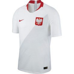 Nike Koszulka piłkarska Reprezentacji Polski Vapor Match JSY Home biała r. S (922939-100). Koszulki sportowe męskie Nike. Za 674.91 zł.