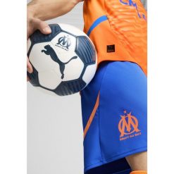 Męskie szorty Olympique Marsylia 24/25 PUMA Racing Blue Fluro Orange Pes. Brązowe krótkie spodenki sportowe męskie Puma, m, bez wzorów, do piłki nożnej. W wyprzedaży za 178.80 zł.