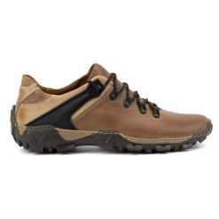 KENT Męskie buty trekkingowe 116 brązowe. Brązowe trekkingi męskie na jesień. Za 351.82 zł.