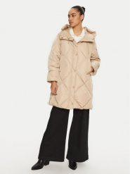 Weekend Max Mara Płaszcz zimowy Guelfo 2425496092000 Beżowy Regular Fit. Brązowe płaszcze damskie Weekend Max Mara, na zimę, bez wzorów, z syntetyku, bez kaptura. Za 2,169.00 zł.