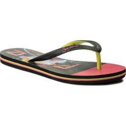 Japonki PEPE JEANS - Rake Fiona PLS70032 Black 999. Klapki damskie marki Pepe Jeans. Za 95.00 zł.