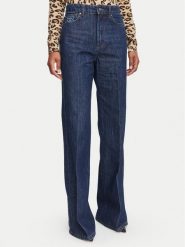 Marella Jeansy 2623186024200 Granatowy Wide Leg. Niebieskie jeansy damskie Marella. Za 879.99 zł.