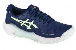 Damskie buty do tenisa Asics Gel-Challenger 14 Clay. Niebieskie obuwie sportowe damskie Asics, bez wzorów, z materiału, tenisowe. Za 499.99 zł.