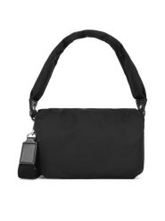 DeeZee Torebka S23737 Czarny. Czarne torebki do ręki damskie DeeZee, bez wzorów, z materiału, bez dodatków. Za 139.99 zł.