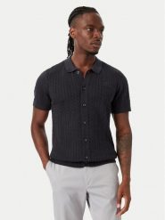 Beverly Hills Polo Club Koszula M7608-HR Granatowy Regular Fit. Niebieskie koszule męskie Beverly Hills Polo Club, m, bez wzorów, z bawełny, bez kołnierzyka, bez ramiączek. Za 255.99 zł.