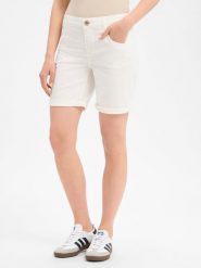 MOS MOSH Szorty - MMNaomi Treasure Kobiety biały, 30. Białe szorty damskie Mos Mosh, s, bez wzorów, z lyocellu, eleganckie. Za 379.95 zł.