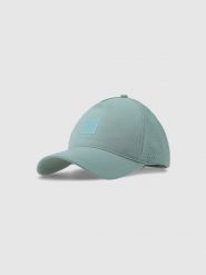 4F Czapka z daszkiem strapback uniseks - turkusowa L/XL. Niebieskie czapki i kapelusze damskie 4f, na lato, bez wzorów, z syntetyku, klasyczne. W wyprzedaży za 59.99 zł.