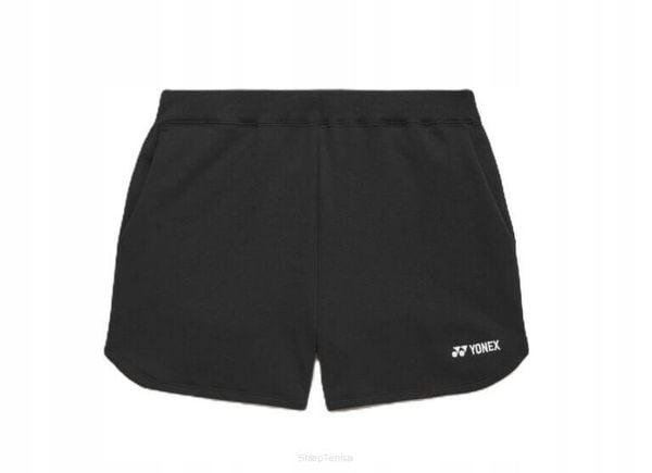 Spodenki tenisowe Yonex Practice. Czarne szorty sportowe damskie YONEX, l, bez wzorów, z materiału, klasyczne, na fitness i siłownię. Za 244.99 zł.