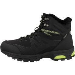 Buty zimowe Hi Tec BLACK LIME JACKDAW WP INSULATED WODOODPORNE OCIEPLANE. Czarne trekkingi męskie Hi-tec, na zimę, trekkingowe. W wyprzedaży za 349.00 zł.
