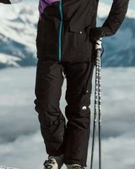 Spodnie narciarskie i snowboardowe Fresh Pow dla mężczyzn - czarne. Brązowe spodnie snowboardowe męskie OOSC, m, bez wzorów, z polaru, narciarskie. Za 906.99 zł.