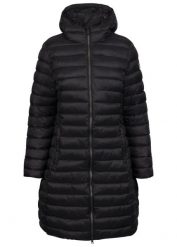 2058 Dorothea - damska ocieplana kurtka casual czarna. Czarne kurtki damskie 2117 OF SWEDEN, xl, z aplikacjami, z puchu, bez kaptura. Za 366.99 zł.