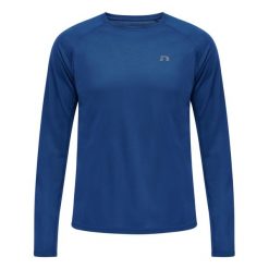 Koszulka z długim rękawem Newline core running. Niebieskie bluzki z długim rękawem męskie Newline, m, bez wzorów, bez kołnierzyka. Za 157.00 zł.