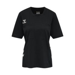 Koszulka do piłki ręcznej damska Hummel hml referee chevron. Czarne t-shirty damskie Hummel, m, bez wzorów, bez kołnierzyka. W wyprzedaży za 166.00 zł.