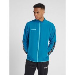 Kurtka Hummel hmlAUTHENTIC Micro. Niebieskie bluzy męskie Hummel, m, bez wzorów, bez kaptura. W wyprzedaży za 219.50 zł.