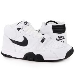 Buty męskie sportowe do koszykówki Nike AIR TRAINER 1. Białe buty sportowe męskie Nike, bez zapięcia, do koszykówki. Za 580.25 zł.